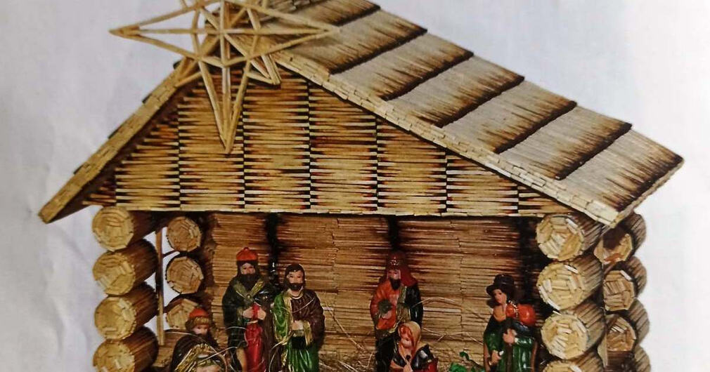 Wystawa szopek Przemysława Kozłowskiego w Muzeum