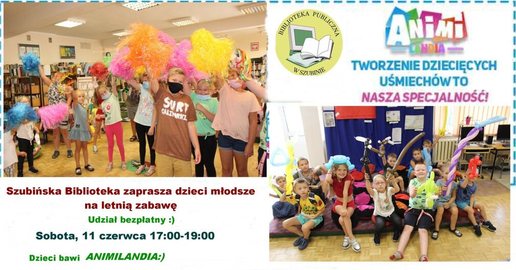 Letnia zabawa dla dzieci z Animilandią