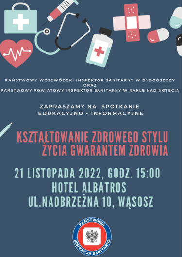 Spotkanie edukacyjno - informacyjne 'Kształtowanie zdrowego stylu życia gwarantem zdrowia'